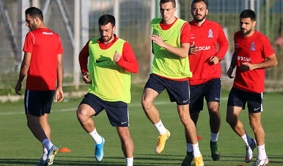 Millimizin futbolçuları Podqoritsada yoxlanıldı -