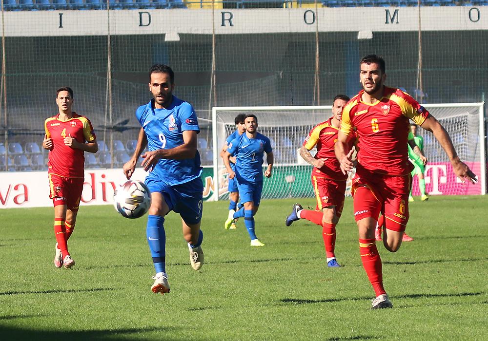 Monteneqro Azərbaycan millisinə "2" verdi - FOTOLAR