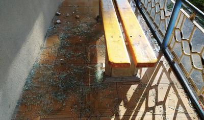 "Kəpəz"in stadionu erməni terroruna məruz qaldı -
