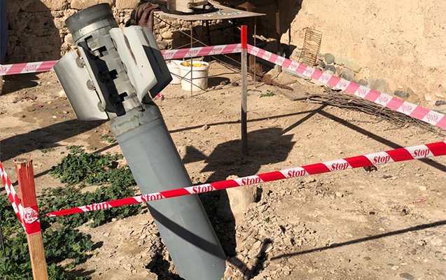 Düşmən Tərtəri “Smerç”lə atəşə tutub - FOTO