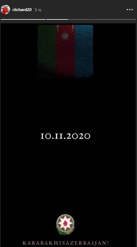 Riçard Almeyda böyük qələbə üçün "10.11.2020" yazdı