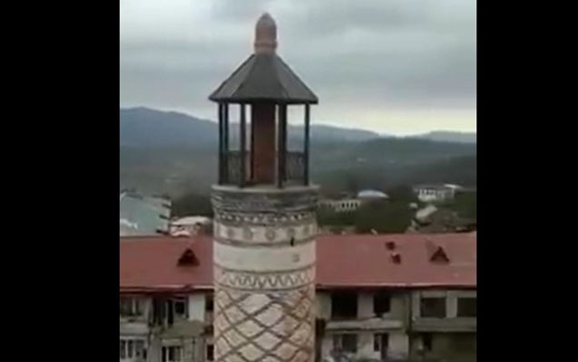 28 ildən sonra Şuşada oxunan ilk Azan - VİDEO