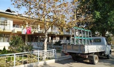 Ermənilərin dağıtdığı klub bazası yenidən təmir olundu -