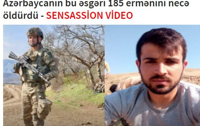 Azərbaycanın bu əsgəri 185 ermənini necə məhv etdi? - Sportinfo.Az