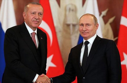 Ərdoğan və Putin Qarabağ məsələsini müzakirə etdi