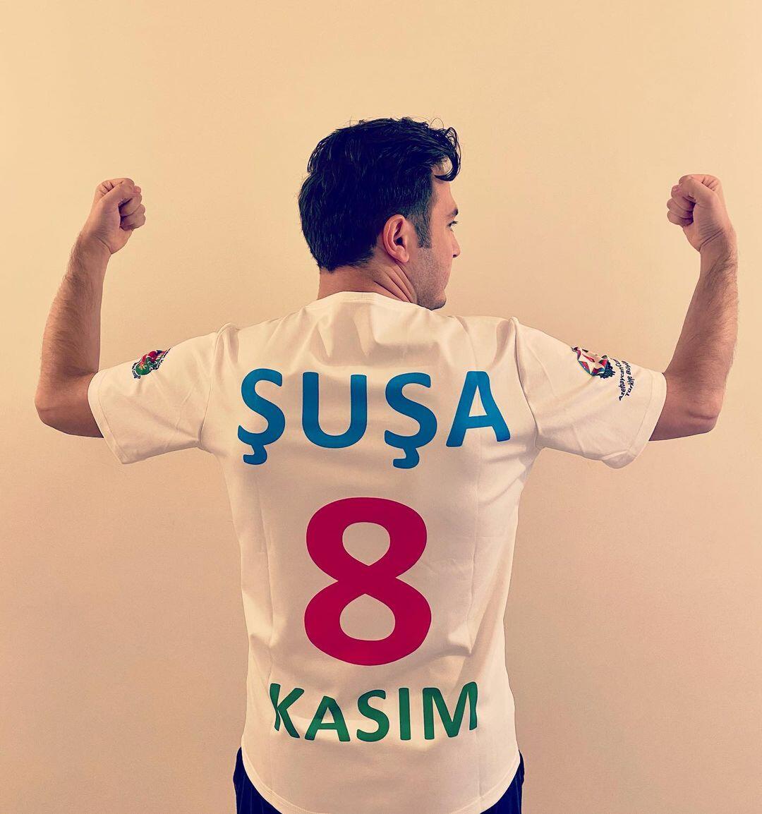 Tanınmış türkiyəli jurnalist “Şuşa” yazılı formada - FOTO