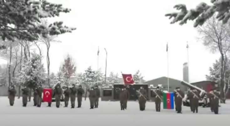 Ermənistana "GÖZDAĞI": Azərbaycan ordusu Qarsa yetişdi - VİDEO