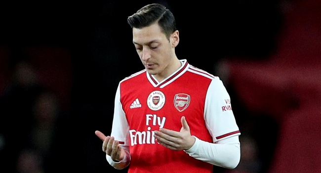 Özil "Arsenal"la vidalaşdı