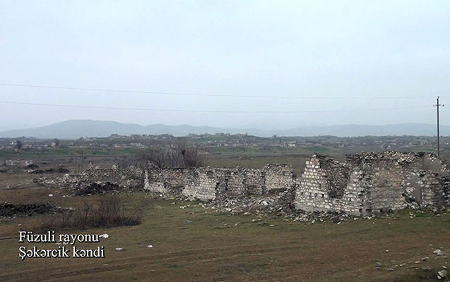 Füzulinin Şəkərcik kəndindən yeni VİDEO görüntülər