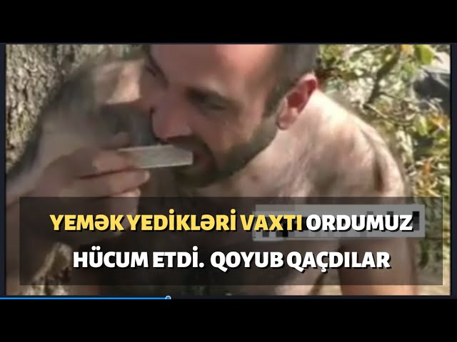 Ordumuzun hücumu düşmənin yeməyini burnundan gətirdi, qaçdılar - VİDEO