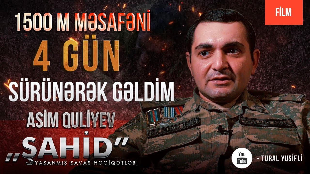 "Yaralı halda 1500 metr məsafəni 4 gün sürünərək gəldim" - VİDEO