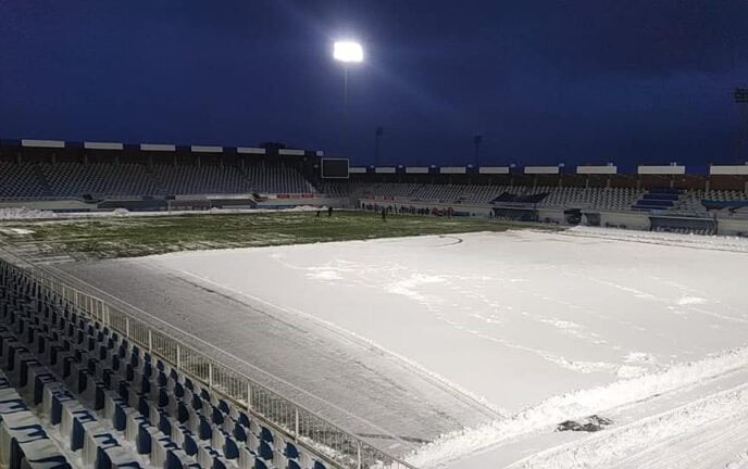 Bu da Azərbaycanda qara "əsir düşən" stadionlardakı son vəziyyət - FOTOLAR