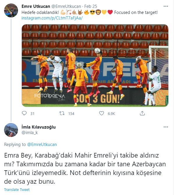 "Qalatasaray"a təklif olundu - Bu azərbaycanlı hücumçunu izləmisiz?