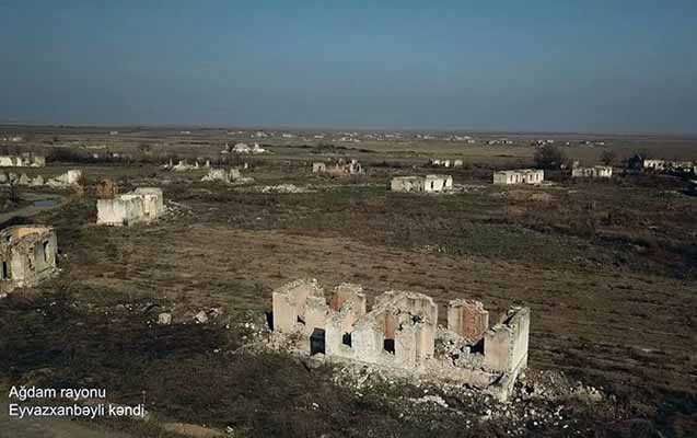 Ağdamın bu kəndi dronla çəkildi - VIDEOREPORTAJ