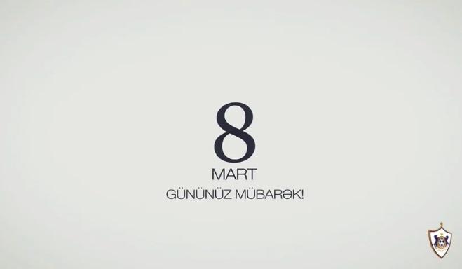 "Qarabağ"dan xanmılara fərqli 8 Mart təbriki - DUYĞUSAL VİDEO