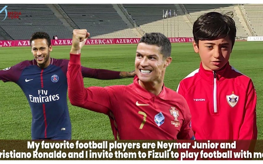 "Qarabağ"lı futbolçular Ronaldo, Neymar və Salahı Qarabağa çağırdı - VİDEO
