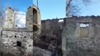 Öz evini tapan Laçın sakini hönkür-hönkür ağladı - VİDEO