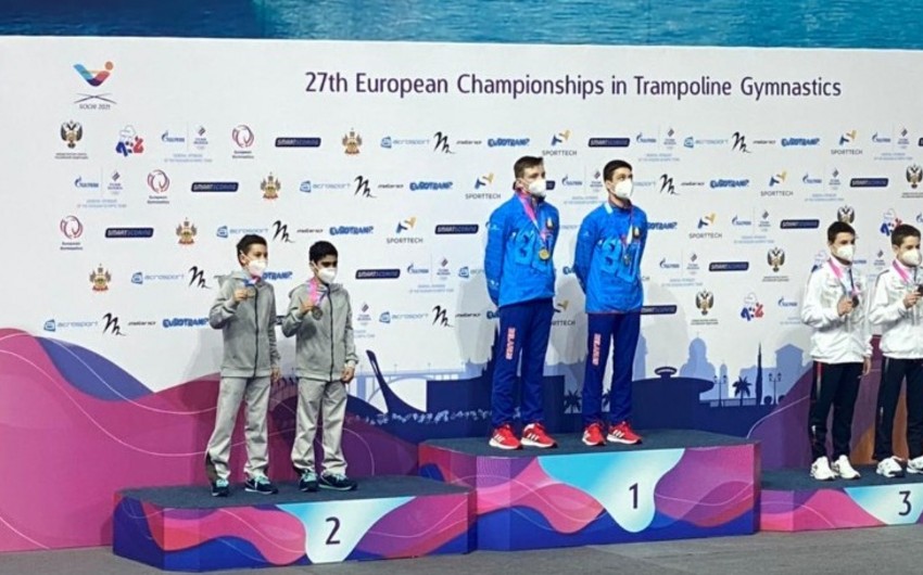 Azərbaycan gimnastları Avropa çempionatında 3 medal qazandı