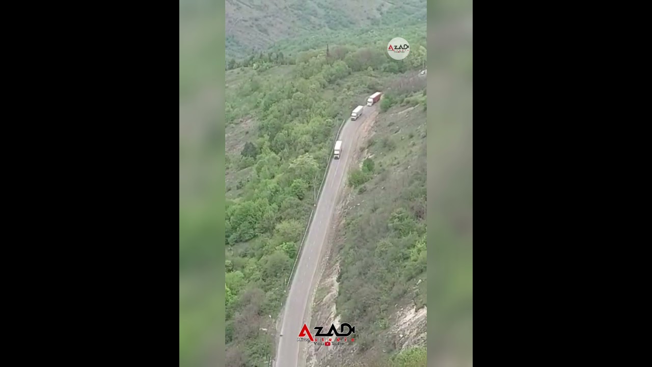 Laçından Şuşa və Xankəndinə açılan gözəl mənzərə - VİDEO