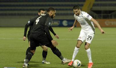 Azərbaycanlı futbolçu al-qan içində -