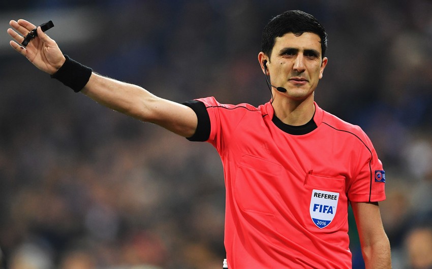 Kubokun final matçının hakimi Əliyar Ağayev oldu
