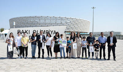 FOTO: AFFA uşaqlara hədiyyə etdi - AVRO-2020-nin biletlərini