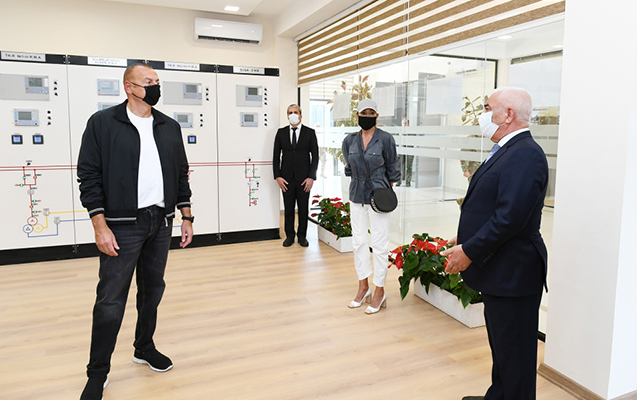 İlham Əliyev “Füzuli” və “Şükürbəyli” yarımstansiyasının açılışını etdi - FOTOLAR