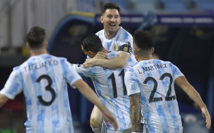 Messi fərqləndi, Argentina yarımfinala vəsiqə qazandı - VİDEO