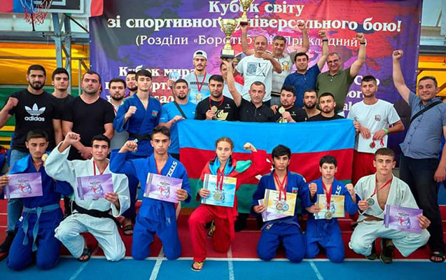 Şəhid övladı dünya kubokunda medallar qazandı - FOTOLAR