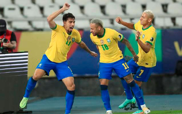 Braziliya finalda - VİDEO