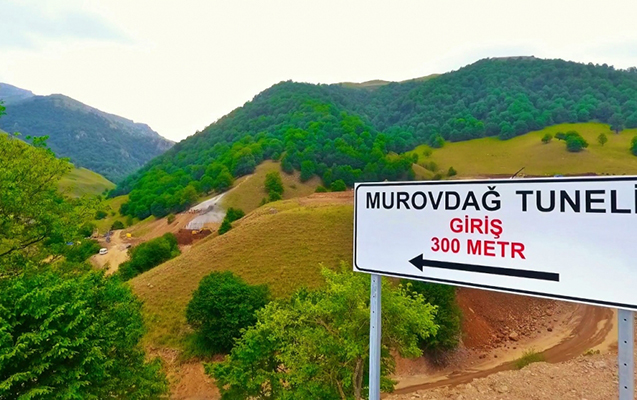 Diqqət edin, Kəlbəcərə bu yolla gedəcəyik - FOTOLAR