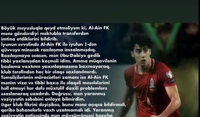 “Qarabağ” yığmanın müdafiəçisi ilə hansı şərtlərlə anlaşıb?