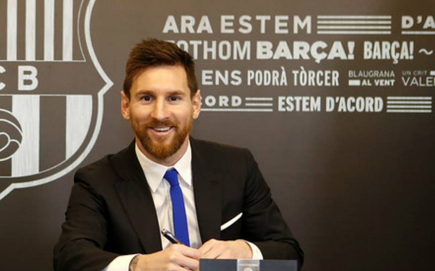 Lionel Messi "Barselona" ilə müqaviləsini yeniləyəcək - TEZLİKLƏ