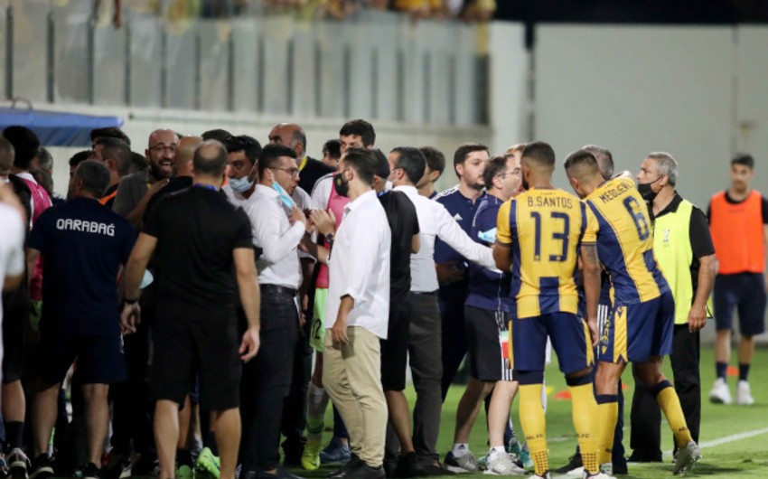 UEFA "Qarabağ"ın oyununda baş verən qalmaqalla bağlı iş açdı
