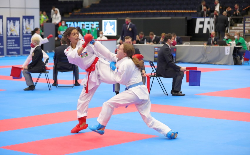 Karateçilərimiz AÇ-nın son günündə 1 qızıl, 2 gümüş medal qazandı