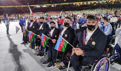 Azərbaycan paraddan keçdi - Tokio Paralimpiadadan