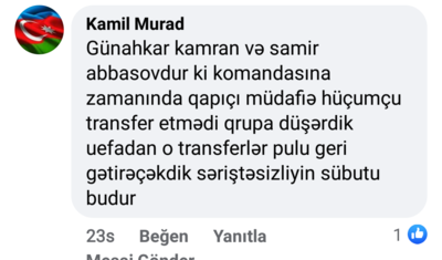 "Kamran Quliyevdən yaxşı kolxoz sədri olar, futbol onluq deyil" -