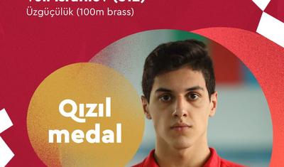 Azərbaycana 11-ci qızıl medalı Vəli qazandırdı -