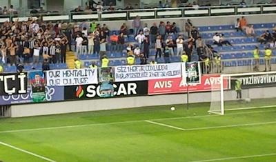 "Neftçi" azarkeşlərindən "Qarabağ"a ismarıc