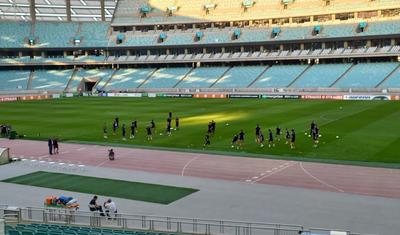 Bakı Olimpiya Stadionundan kiçik qeyd