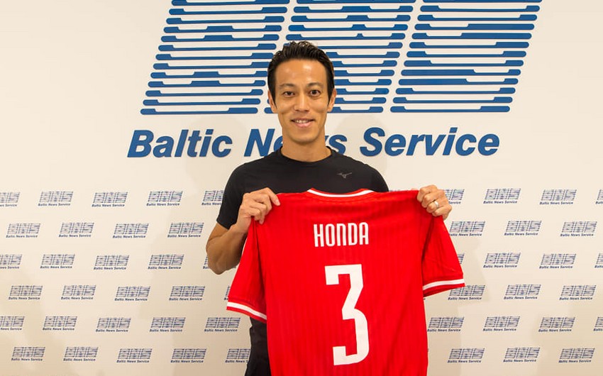 Honda yeni klubunu "Neftçi" ilə MÜQAYİSƏ ETDİ