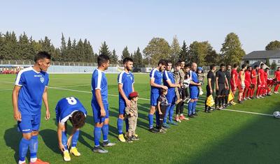 Tovuzlu futbolçulardan şəhid övladlarına böyük ehtiram -