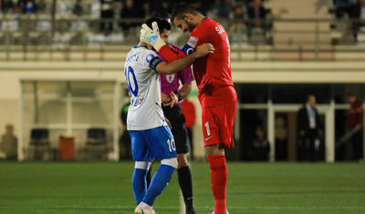 İki qəsəbə arasında "soyuq futbol" -