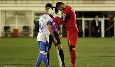 İki qəsəbə arasında "soyuq futbol" -