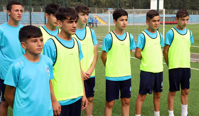 Elxan Məmmədov Tovuzda futbol oynadı -