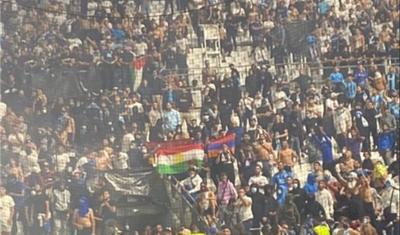 “Qalatasaray”lılar ermənilərə Azərbaycan bayrağı ilə cavab verdi -