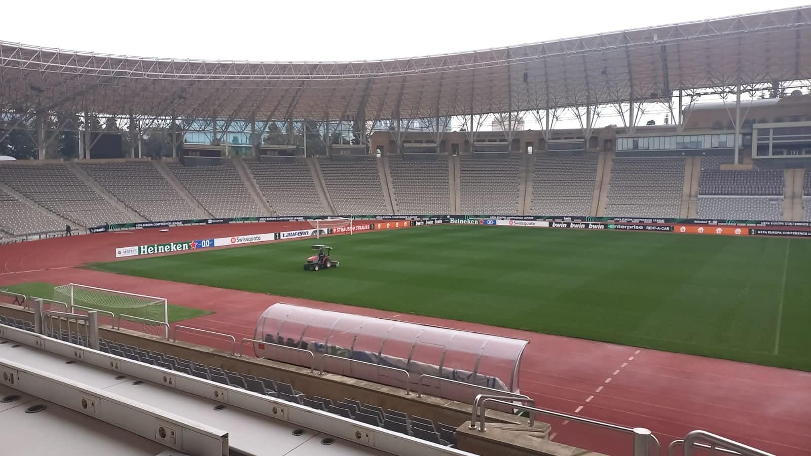 Respublika stadionu oyuna nə dərəcədə hazırdır? - FOTOLAR