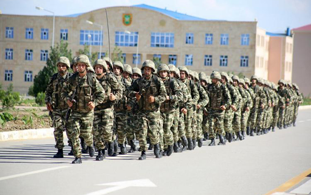 Azərbaycanda ehtiyatda olan bir qrup hərbi vəzifəlilər təlimə çağrılır