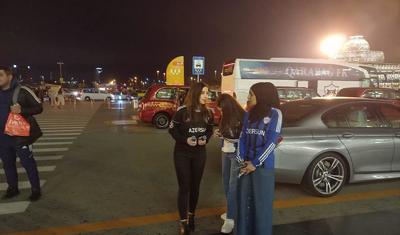 "Qarabağ" Bakıya qayıtdı, Hava Limanı tüstüyə qərq oldu -