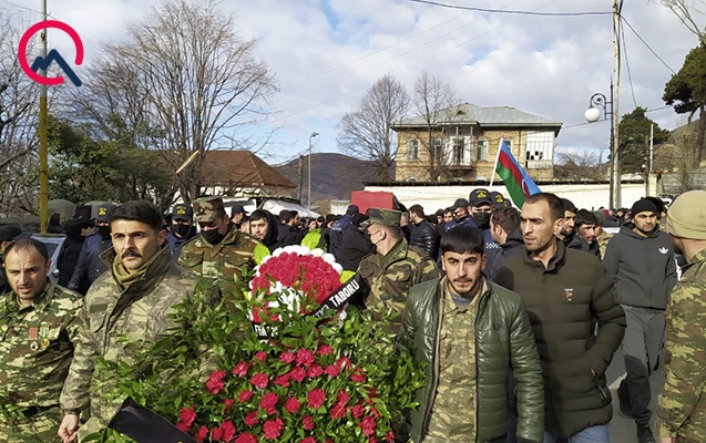 Ombudsmanın əməkdaşları hərbi qulluqçu Cavidan Məmmədlinin dəfn mərasimində iştirak edib